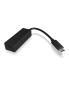 Preview: ICY BOX  USB-C to RJ45 Gigabit Adapter IB-LAN100-C3 Ethernet 1000 Mbit/s ST-BU